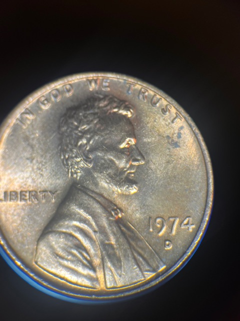 Lincoln-M�morial-Cent-1974-D-Over-Polishing--Mouth